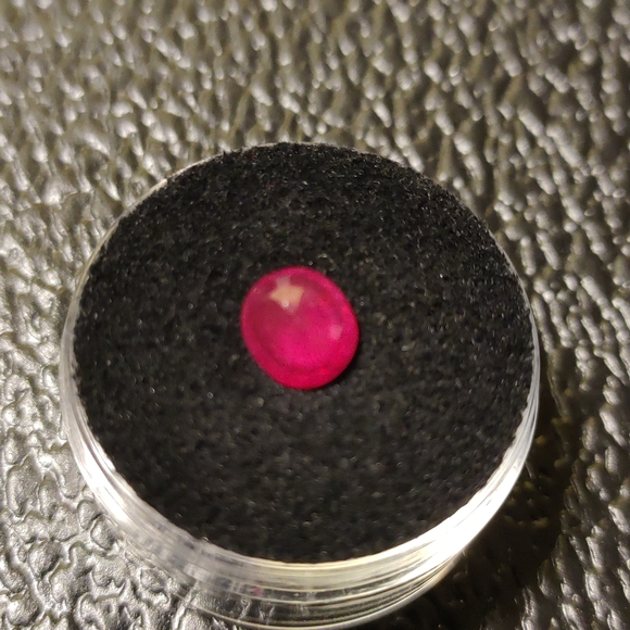 Faceted Pink Red Ruby Gemstone #84 - Picture 2 of 4